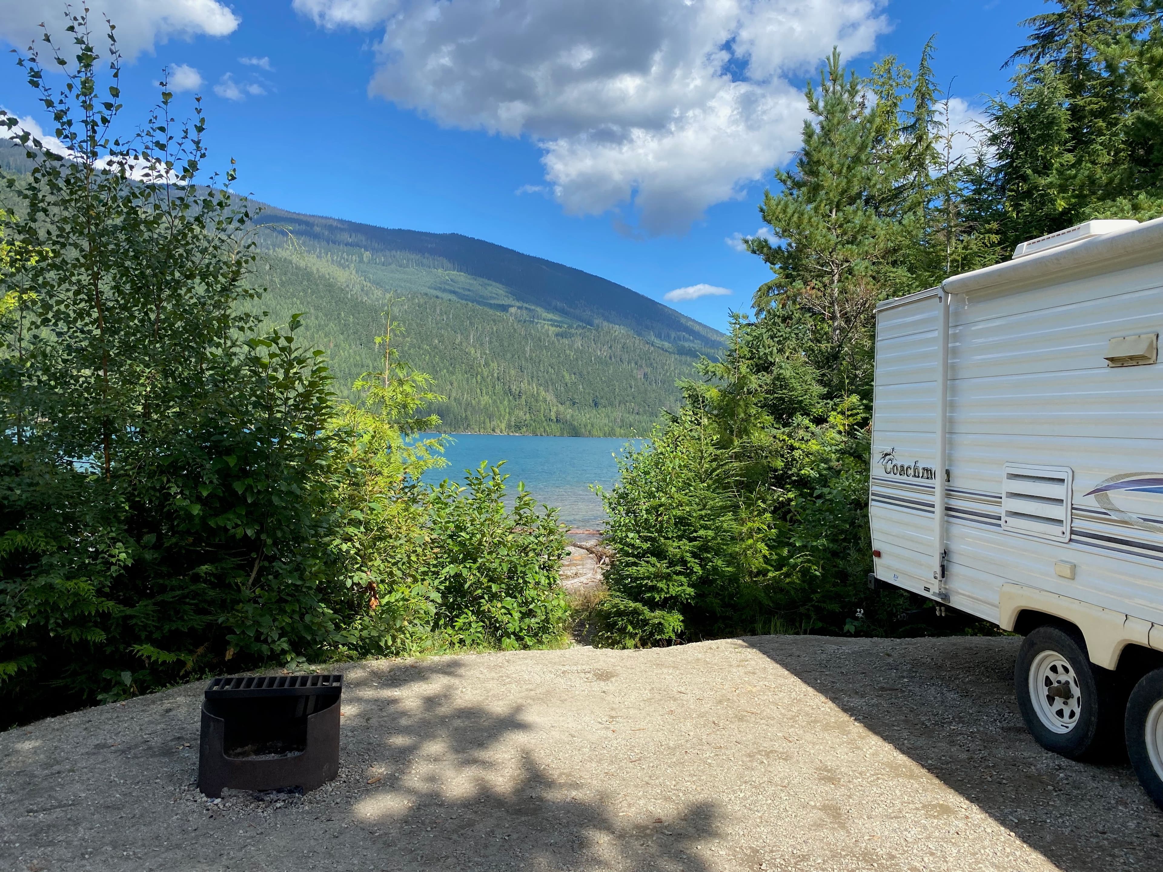 Martha Creek Provincial Park — Family Bike Camping near Revelstoke